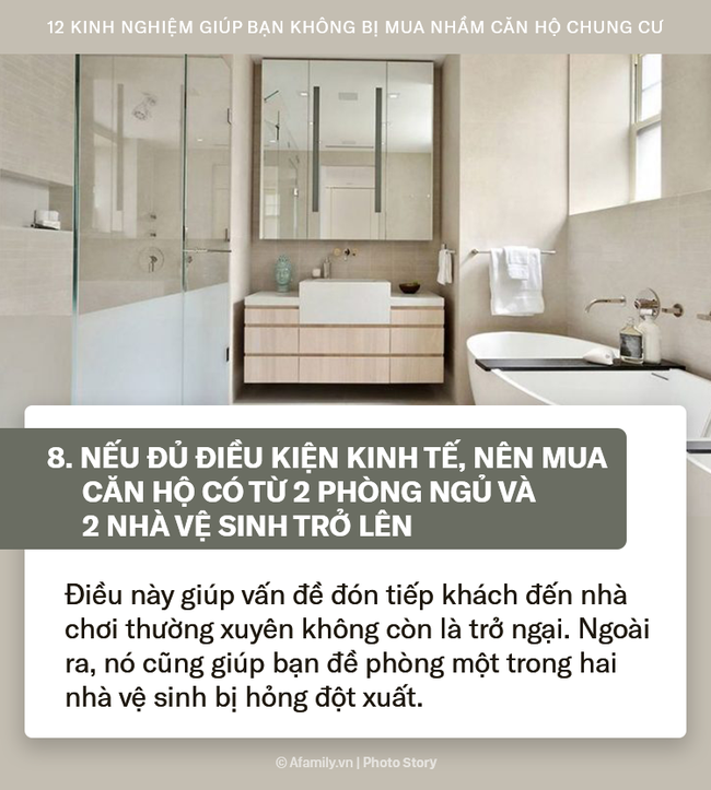 12 kinh nghiệm bổ ích được truyền lại từ những người đi trước dành cho ai đang có ý định mua chung cư - Ảnh 8.