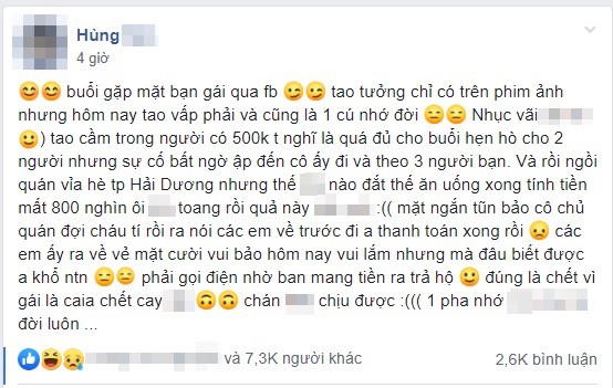 Cầm 500 nghìn đi hẹn mặt lần đầu, chàng trai chết sững khi cô gái xuất hiện cùng 3 file đính kèm - Ảnh 1.