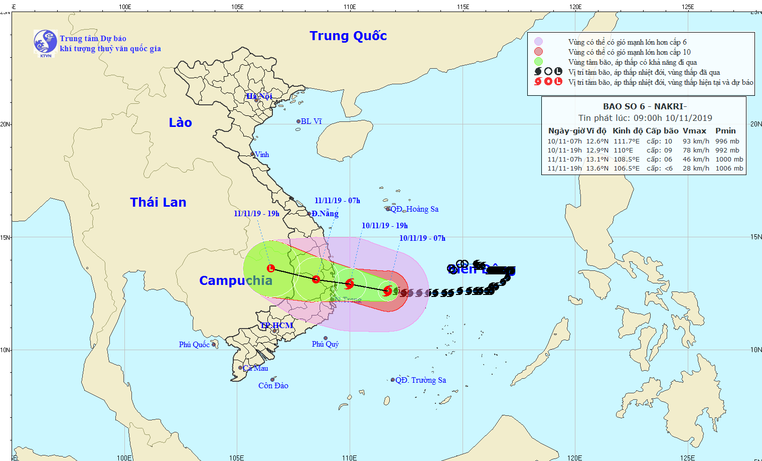 Tin mới nhất cơn bão số 6 - Ảnh 2.