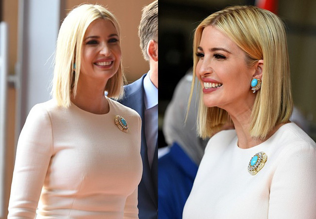 Đến nữ thần Ivanka Trump cũng không thoát khỏi sự nghiệt ngã của thời gian, để lộ vẻ xuống sắc, già nua cùng những chi tiết kém sang - Ảnh 5.