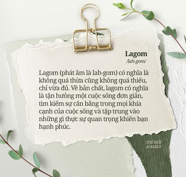 Lagom - Bí quyết để có được sự hạnh phúc trong cuộc sống hiện đại của người Thụy Điển: Không quá thừa, không quá thiếu, chỉ cần vừa đủ - Ảnh 1.