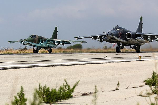 Nga âm thầm cho Su-25 trực chiến, sẵn sàng trút hỏa lực vào biên giới Syria-Thổ Nhĩ Kỳ - Ảnh 7.