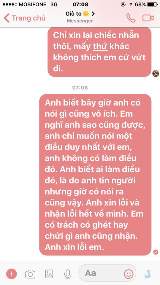 HOT: Sơn Ngọc Minh tung loạt bằng chứng hẹn hò đồng tính tố Erik lợi dụng tình cảm, tuyên bố sốc: Mình chết mọi người mới vừa lòng à? - Ảnh 3.