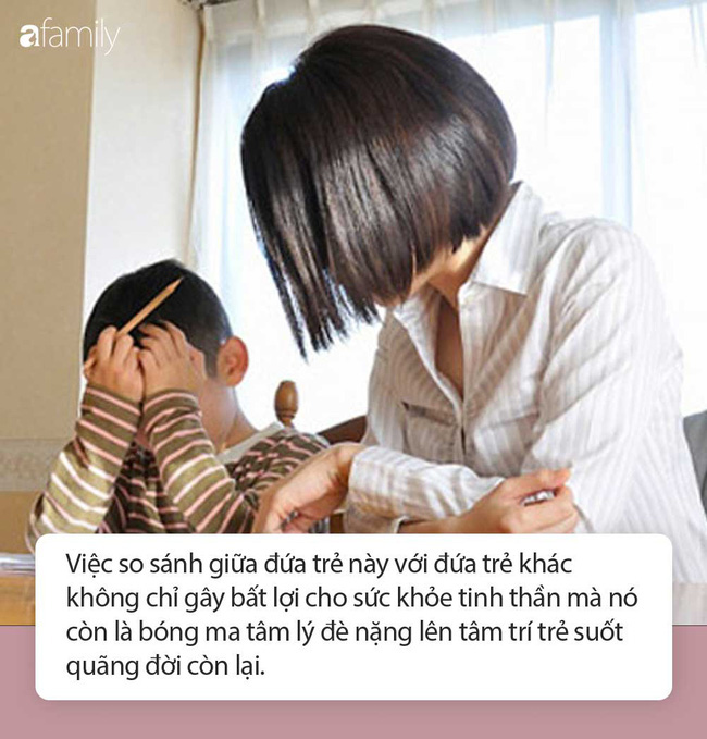 So sánh con mình với con nhà người ta: Cha mẹ đã vô tình đẩy con ra khỏi nhà và cản bước thành công của con trong tương lai - Ảnh 1.