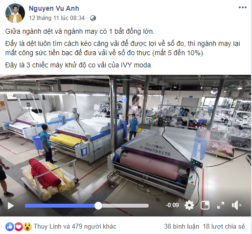 Trong lúc em trai Nguyễn Vũ Hải Anh và Seven.AM vướng scandal “cắt mác Tàu, gắn nhãn Việt”, CEO Ivy Moda liên tiếp đăng video chứng tỏ mình không giống “người anh em” - Ảnh 2.