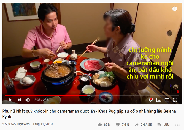 Lần đầu tiên Khoa Pug quay vlog chia sẻ sau loạt scandal ở Nhật Bản: “Lên tiếng vì 2,2 triệu người theo dõi chứ tôi chẳng quan tâm ai nói gì đâu” - Ảnh 1.
