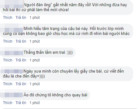 Pha xử lý gắt nhất năm: Sợ bạn hỏi bài trong giờ kiểm tra, cậu bé cấp 1 viết hẳn biển báo dựng ngay trước mặt - Ảnh 2.