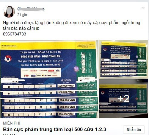 Vé xem Việt Nam vs Thái Lan bị hét giá...trên trời - Ảnh 8.