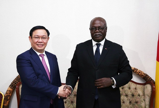 Phó Thủ tướng Vương Đình Huệ hội đàm với Thủ tướng Cameroon Joseph Dion Ngute - Ảnh 1.