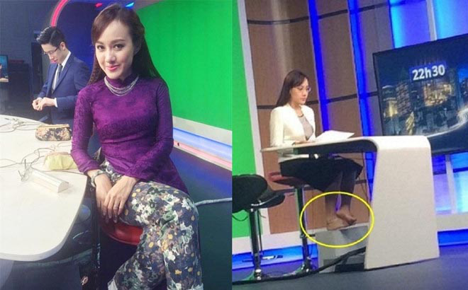 Hậu trường các MC nổi tiếng dẫn trên VTV: Đi chân trần, mặc cả nội y để ghi hình  - Ảnh 6.