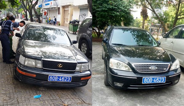 TP Hồ Chí Minh: Tạm giữ ô tô gắn biển số giả mạo xe của Báo Thanh tra - Ảnh 3.