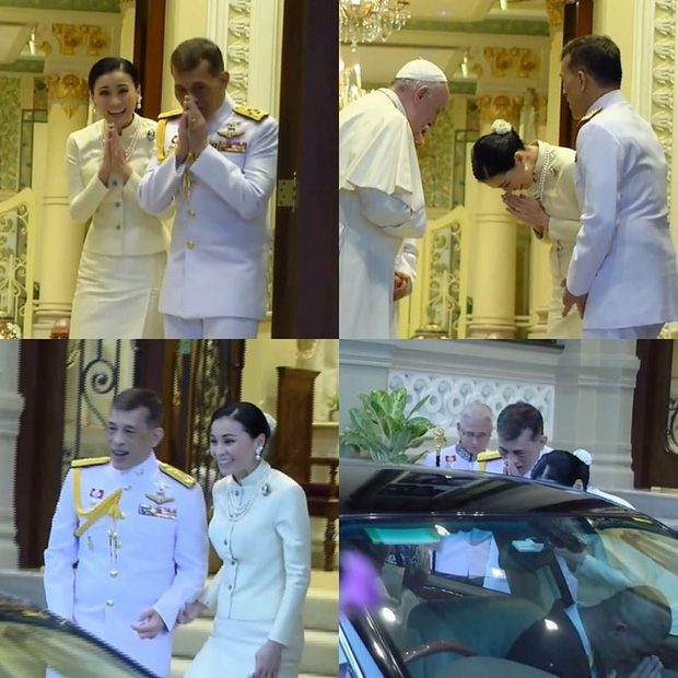 Hoàng hậu Thái Lan xuất hiện rạng rỡ, cười không ngớt bên cạnh Quốc vương Thái Lan sau sóng gió hậu cung trong sự kiện mới nhất - Ảnh 4.