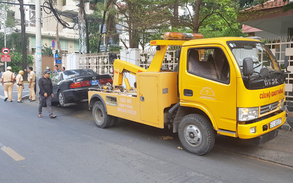 TP Hồ Chí Minh: Tạm giữ ô tô gắn biển số giả mạo xe của Báo Thanh tra - Ảnh 5.