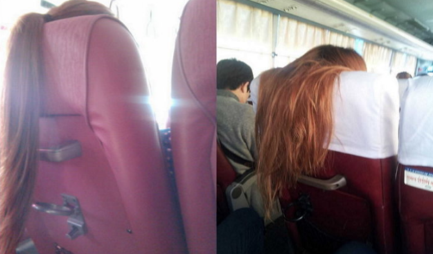 Đang đi xe buýt, người phụ nữ lấy kéo cắt phăng đuôi tóc dài của cô gái trẻ phía trước, dân mạng biết lý do liền phản ứng trái chiều - Ảnh 2.
