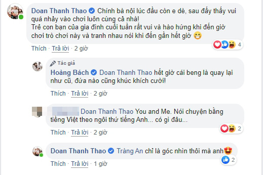 Vụ Hoàng Bách cho phép các con xưng mày-tao với bố: Vợ hé lộ bà nội thấy vui cũng tham gia cùng - Ảnh 2.