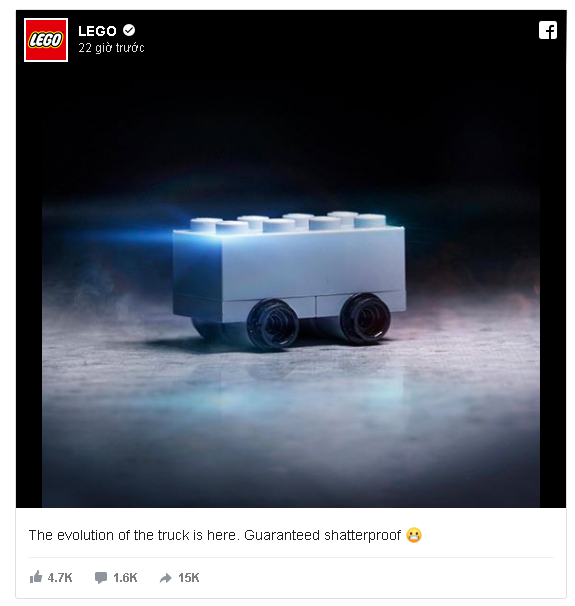 Lego đá đểu Tesla Cybertruck bằng phiên bản xe tải thế hệ mới “đảm bảo không vỡ” - Ảnh 1.