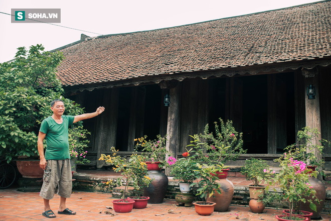 Cận cảnh chiếc chum nước có giá cả tỷ đồng tại ngôi nhà hơn 400 năm tuổi lại làng cổ Đường Lâm - Ảnh 13.