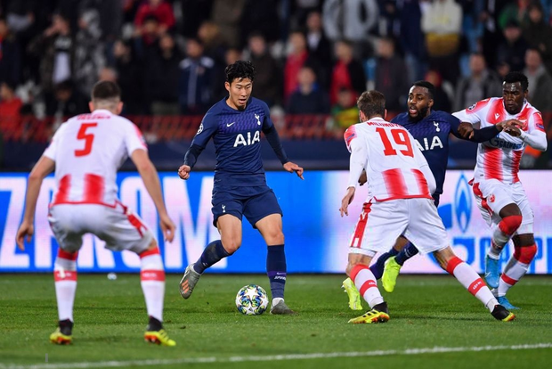 Nén nỗi buồn ra sân thi đấu, Son Heung-min tỏa sáng rực rỡ giúp đội nhà đại thắng ở Champions League - Ảnh 1.