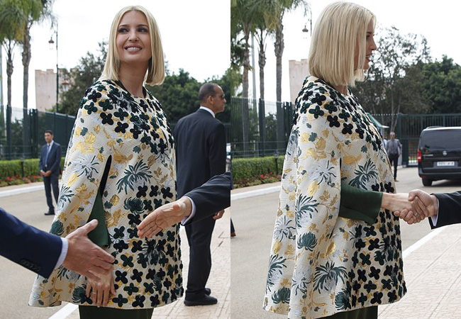 Dự tiệc tại cung điện hoàng gia, Ivanka Trump bị chê xuống sắc với vẻ ngoài kỳ lạ, nghi vấn mang thai lần 4 - Ảnh 7.