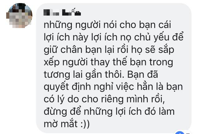  Đăng đàn hỏi nộp đơn xin nghỉ việc nhưng sếp tăng lương thì có nên ở lại không? Nàng công sở khiến dân mạng tranh cãi dữ dội  - Ảnh 2.