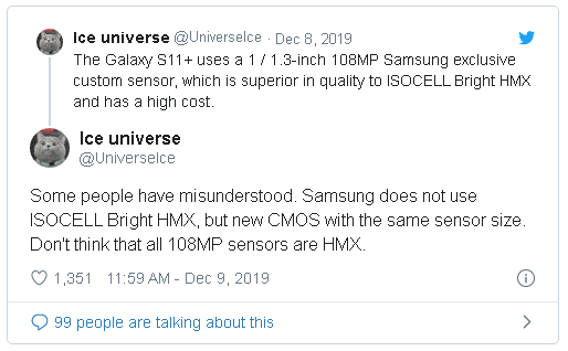 Hóa ra Samsung chỉ bán hàng thường thường cho Xiaomi, giữ lại cảm biến 108MP hàng xịn độc quyền cho Galaxy S11+ - Ảnh 2.