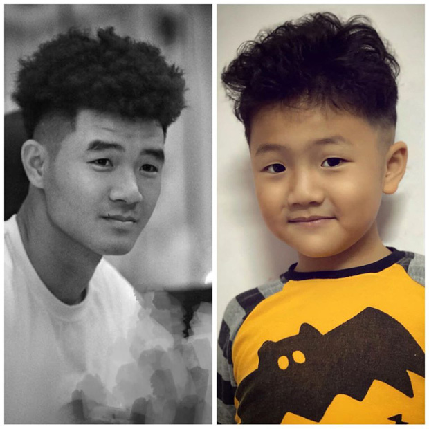 Tìm ra phiên bản nhí hoàn hảo của Hà Đức Chinh: Từ mắt đến kiểu đầu không lệch đâu được, hóa ra là con trai Thu Quỳnh - Ảnh 1. Tìm ra phiên bản nhí hoàn hảo của Hà Đức Chinh: Từ mắt đến kiểu đầu không lệch đâu được, hóa ra là con trai Thu Quỳnh - Ảnh 1.