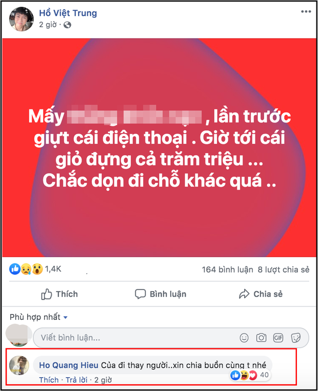 Động thái đầu tiên gây chú ý của Hồ Quang Hiếu sau gần 1 ngày mất tích trên MXH vì bê bối tình ái - Ảnh 1.