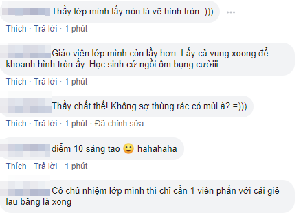 Đang học biểu đồ mà không có compa vẽ hình tròn, thầy giáo Địa nhanh trí dùng 1 vật dụng khó đỡ khiến cả lớp thi nhau chụp ảnh - Ảnh 2.