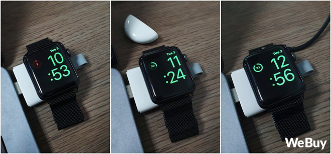 Dùng Apple Watch mà suốt ngày hết pin thì nên mua bộ sạc mini này, giá chỉ 100k mà gọn nhẹ được việc bất ngờ - Ảnh 4.