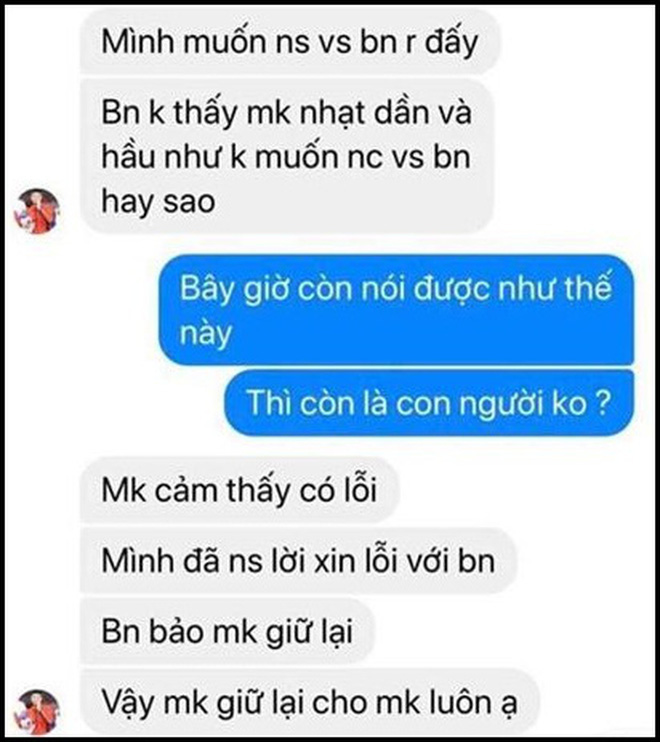 Thủ môn Văn Toản bị tố bắt cá hai tay, còn gửi tin nhắn thách thức người yêu cũ: Em bị cắm sừng rồi đấy, haha - Ảnh 7.