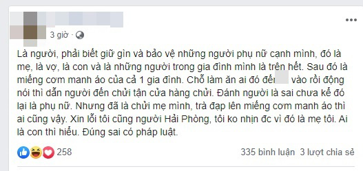 Tài xế bán tải tát người phụ nữ bán tôm: Biết là sai nhưng động đến mẹ thì không nhịn được - Ảnh 1.