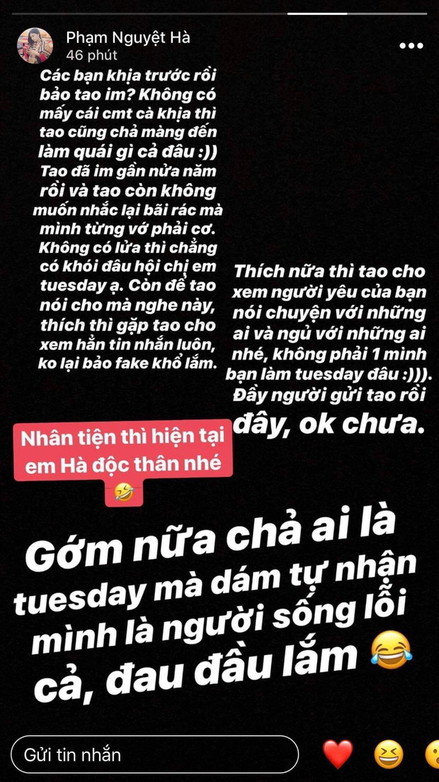 Người yêu mới của Văn Toản phủ nhận làm người thứ 3, bạn gái cũ tiếp tục gay gắt: Chả ai làm tuesday mà tự nhận mình sống lỗi đâu! - Ảnh 5.