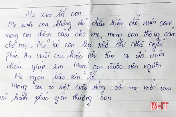 Bé sơ sinh bị bỏ trước cửa nhà nghỉ, 2 lời cầu xin trong thư của người mẹ khiến tất cả vừa giận vừa thương - Ảnh 1.