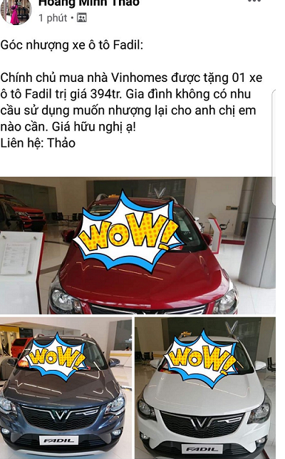 Sau khi tặng 100.000 cư dân Vinhomes điện thoại Vsmart, tỷ phú Phạm Nhật Vượng tiếp tục chơi lớn tặng luôn ô tô Vinfast cho người mua nhà - Ảnh 1.