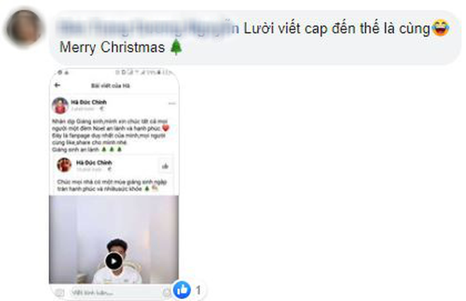 Quang Hải, Đức Chinh cùng gửi lời chúc Giáng sinh, fan lại soi ra hai chàng viết giống nhau đến từng dấu phẩy - Ảnh 4.
