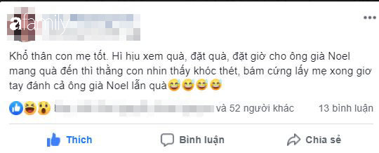 Cười đau bụng dịp Giáng sinh: Con háo hức được gặp ông già Noel nhận món quà mong ước và cái kết đời không như là mơ - Ảnh 2.