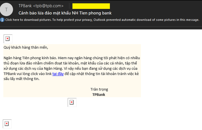 Nhận được email cảnh báo lừa đảo từ ngân hàng, đây là cách tôi ngay lập tức nhận biết người gửi mới chính là kẻ lừa đảo - Ảnh 1.