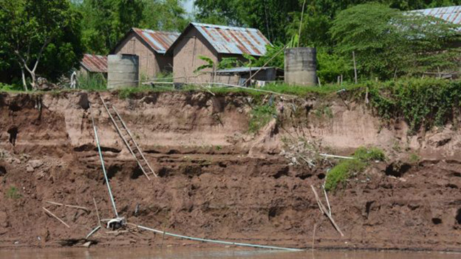 Cơn khát cát đang ăn mòn sông Mekong - Ảnh 2.