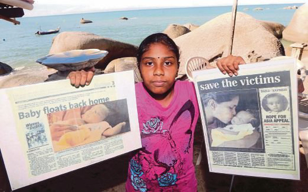 Đứa trẻ thần kỳ của thảm họa Ấn Độ Dương cách đây 15 năm, sống sót kỳ diệu sau khi bị sóng thần cuốn trôi khi mới 22 ngày tuổi - Ảnh 1.