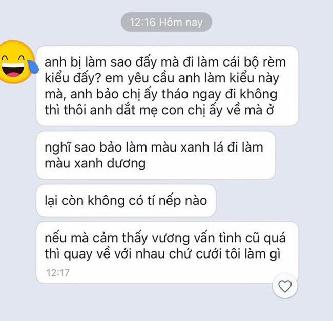 Vừa cưới mấy hôm đã bị vợ dỗi bỏ về ngoại chỉ vì tấm rèm cửa, nhưng biết được nguyên nhân mới khiến ai nấy đều chép miệng: Tôi mà là chị vợ thì tôi cũng tức - Ảnh 2.