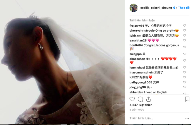 HOT: Trương Bá Chi bất ngờ đăng ảnh mặc váy cô dâu, chuẩn bị làm đám cưới với tỷ phú? - Ảnh 1.