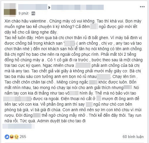 Ly kỳ nhất dịp Valentine: Hùng hổ đi đánh ghen giúp bạn, cô nàng chết lặng khi phát hiện mình mới là người bị cắm sừng - Ảnh 1.