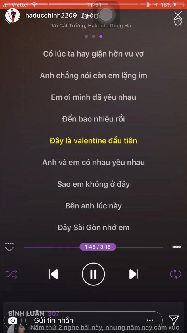 Valentine của các cầu thủ Việt: Người hớn hở nghỉ dưỡng cùng bạn gái, người ngậm ngùi đón lễ một mình - Ảnh 8.