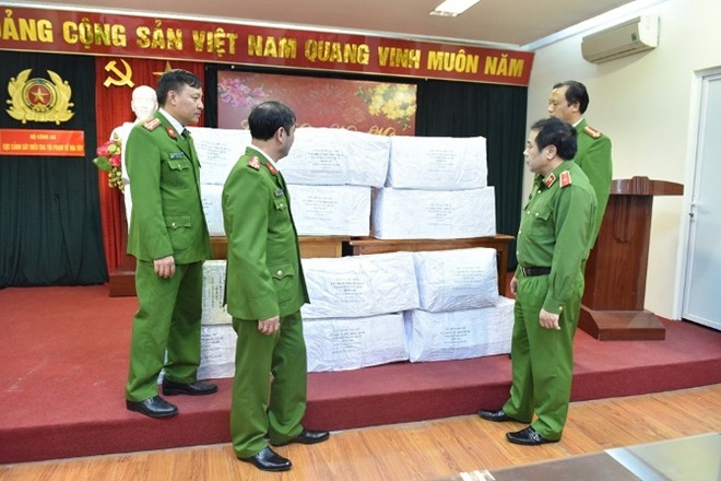 Cận cảnh gần 3 tạ ma túy bị bắt giữ ở Hà Tĩnh - Ảnh 1.