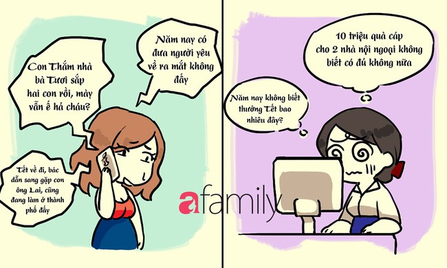 Tết đến cùng một nơi, nhưng giữa team bỉm sữa và gái độc thân vẫn khác nhau trời vực thế này - Ảnh 1. Tết đến cùng một nơi, nhưng giữa team bỉm sữa và gái độc thân vẫn khác nhau trời vực thế này - Ảnh 1.