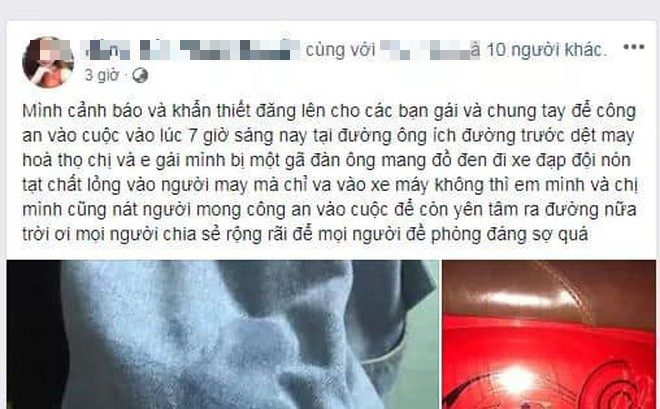 Lộ diện nam thanh niên ăn mặc lịch sự tạt chất lạ vào hàng loạt thiếu nữ ở Đà Nẵng - Ảnh 1.