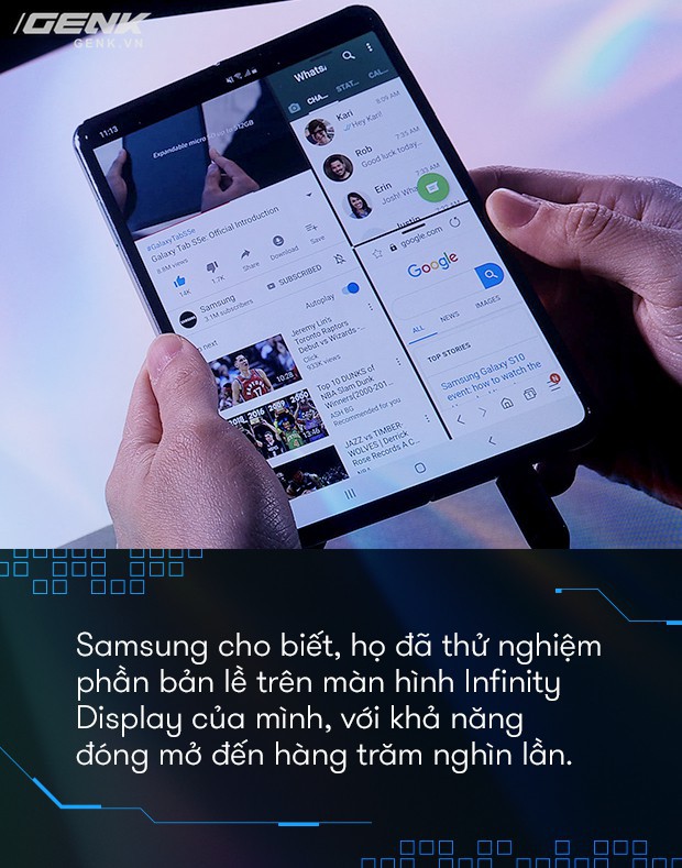 Không chỉ đột phá về thiết kế, Galaxy Fold còn là một quái vật về cấu hình - Ảnh 4.