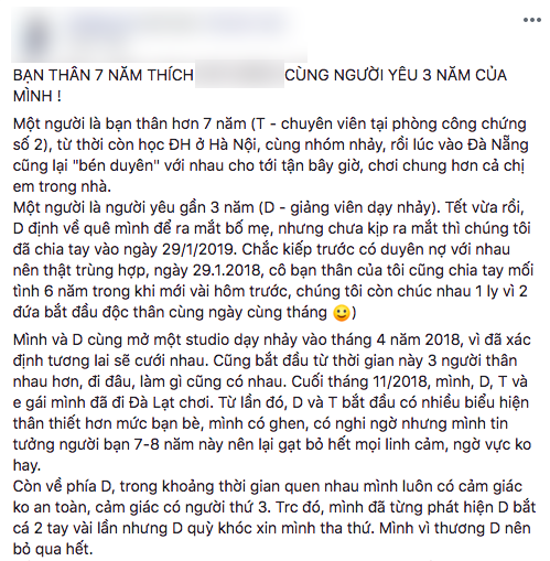 Xôn xao câu chuyện bạn thân 7 năm lén lút ngủ với người yêu 3 năm, cô gái bị phản bội nói một câu khiến ai cũng thấy đau dùm - Ảnh 2.