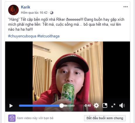 “Hàng độc” Chuyện cũ bỏ qua version rap Karik cực chất lộ diện vào 27 Tết  - Ảnh 2.