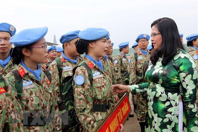 Gặp nữ sỹ quan Việt Nam đầu tiên thực hiện nhiệm vụ gìn giữ hòa bình - Ảnh 1.